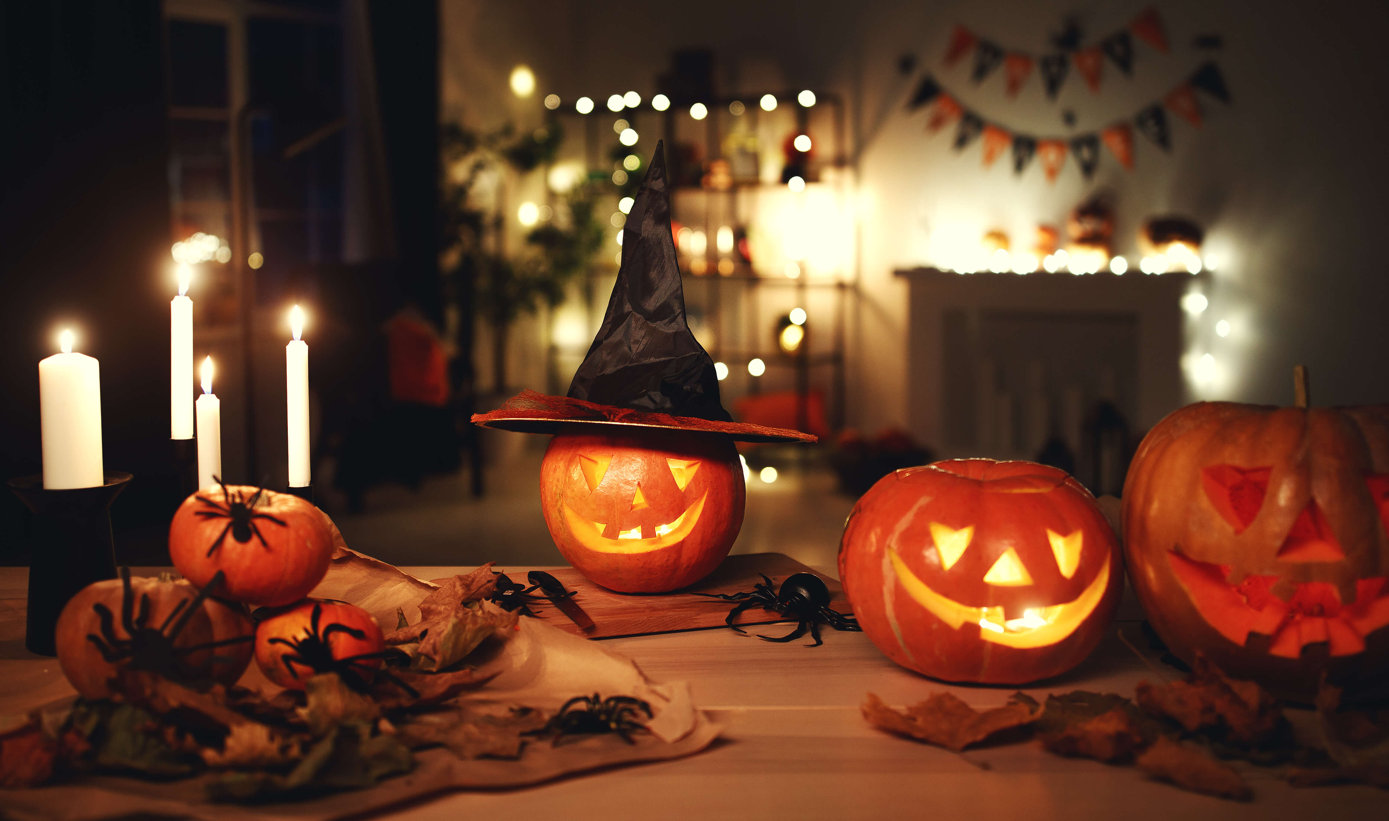 Organisiert eure Halloween-Party daheim!