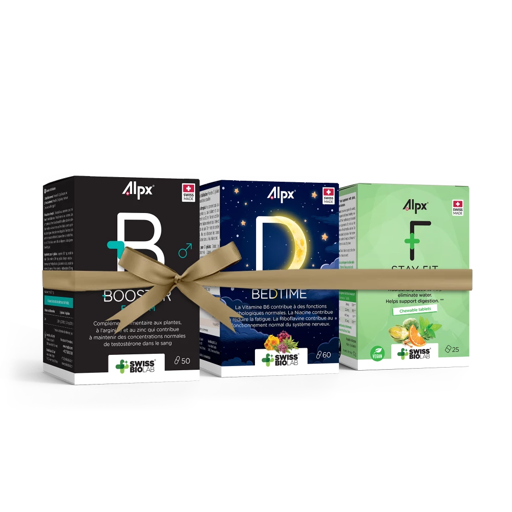 Alpx Pack Fiesta - Booster HIM + Bedtime + Stay Fit