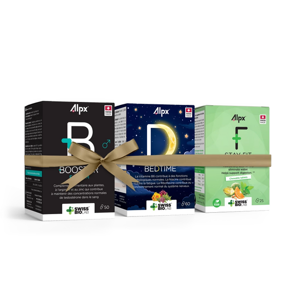 Alpx Pack Fiesta - Booster HIM + Bedtime + Stay Fit